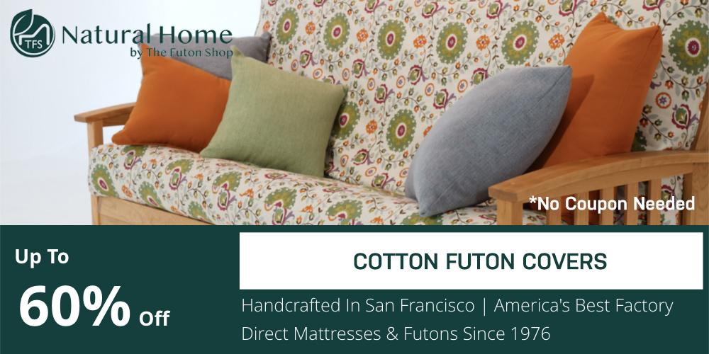 60% OFF Cotton Futon Covers
