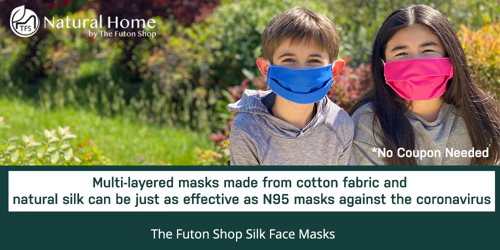 Organic Cotton and Silk Face Mask