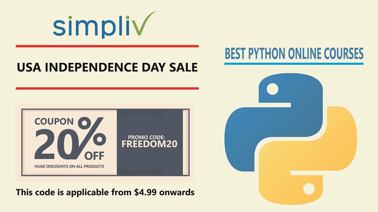 20% Discount ON Best Python Online Courses